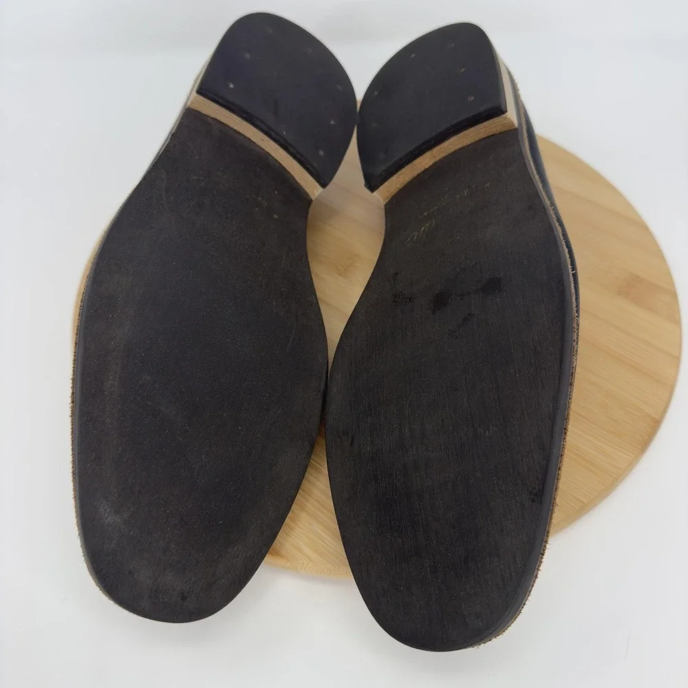 Original‎ Penguin Benson Shoes Mens Size 11 Black Leather Penny Loafers Dress
